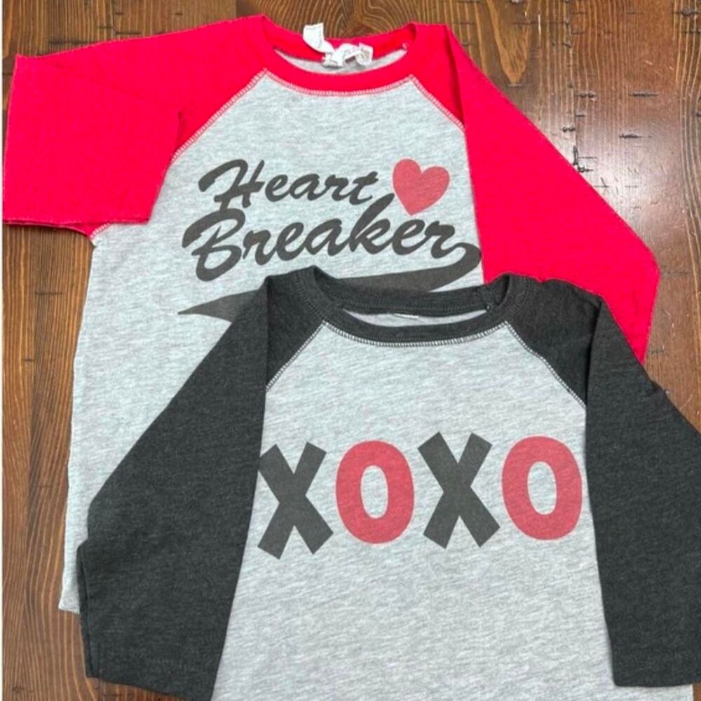 Valentine's Day kids tee bundle